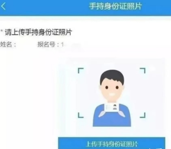 考研網(wǎng)上確認(rèn)手持身份證照片